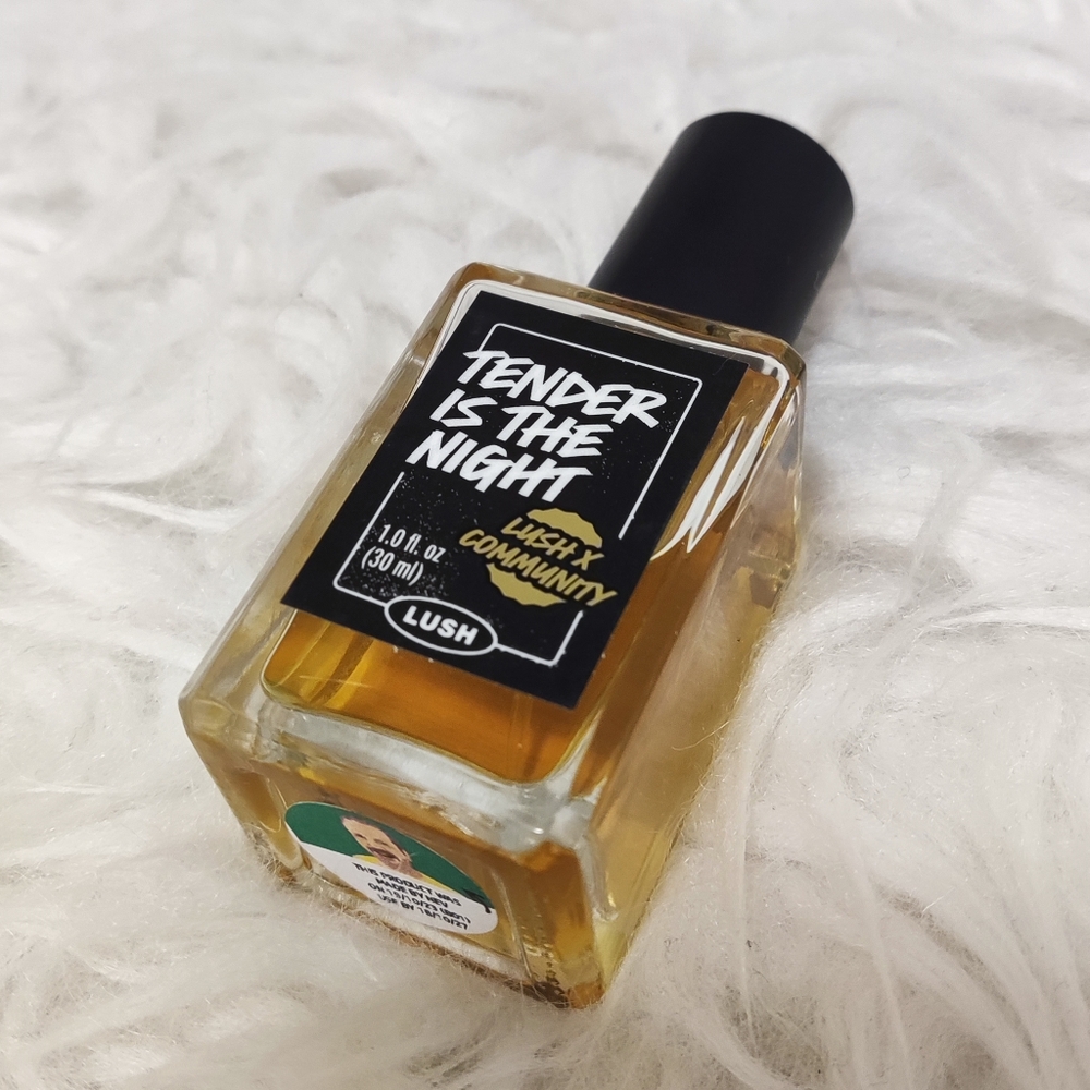 Lush x community tender is the night